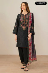 Jazmin - Summer 3PC Lawn Embroidered Suit