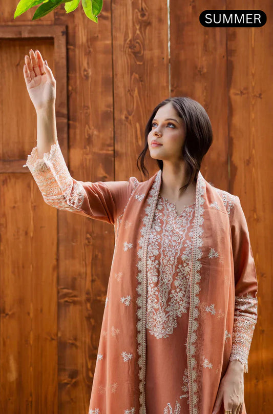 Batik - Summer 3PC Lawn Embroidered Suit