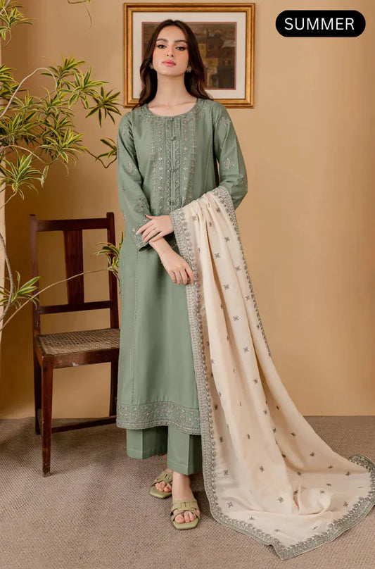 BATIK - Summer 3PC Lawn Embroidered Suit