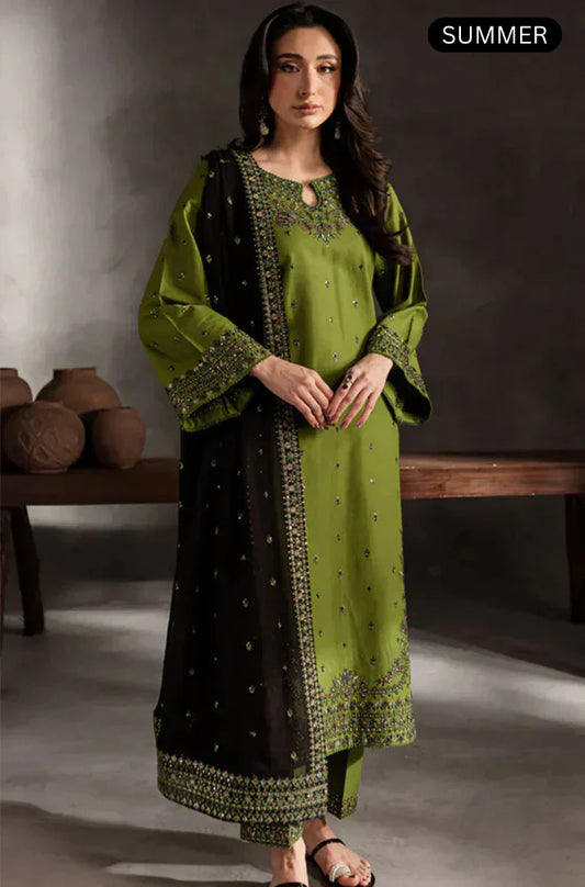 Batik -Summer 3PC Lawn Embroidered Suit