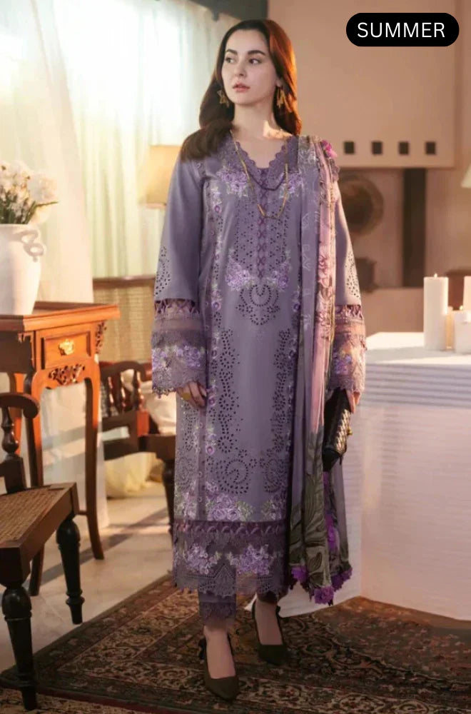 JADE - Summer 3PC Lawn Embroidered Suit