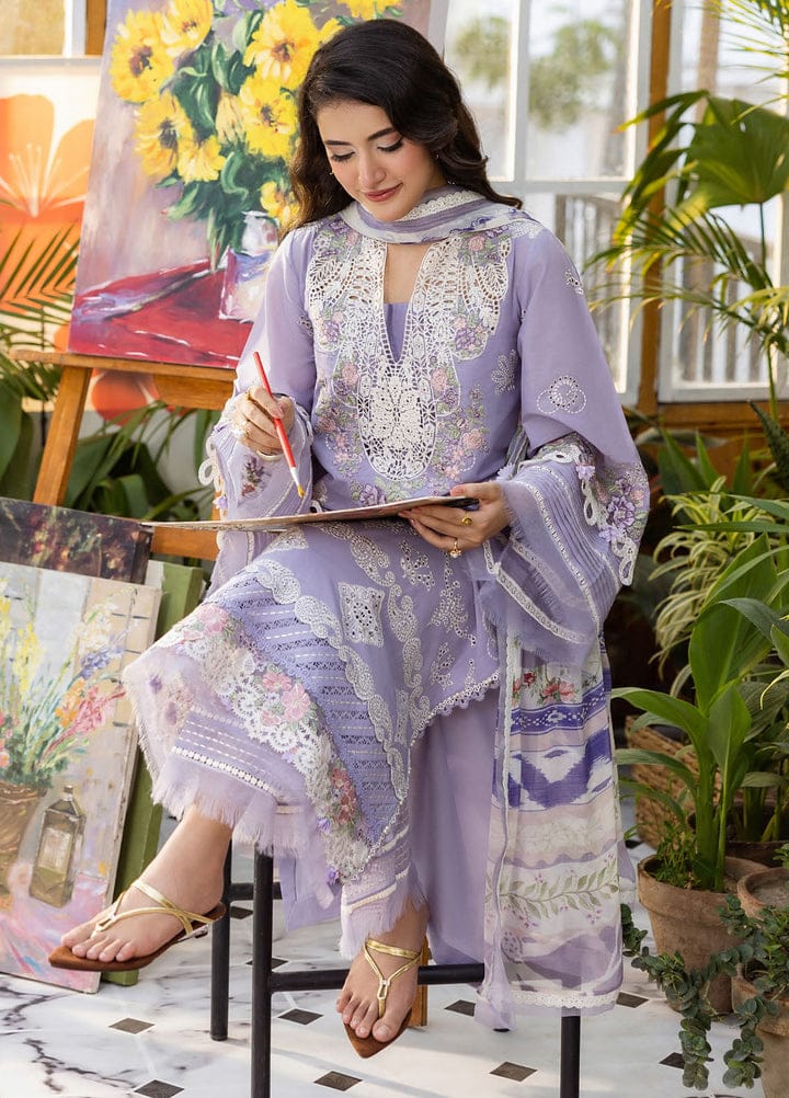 Elaf DHANAK PREMIUM UNSTITCHED EMB 3PC